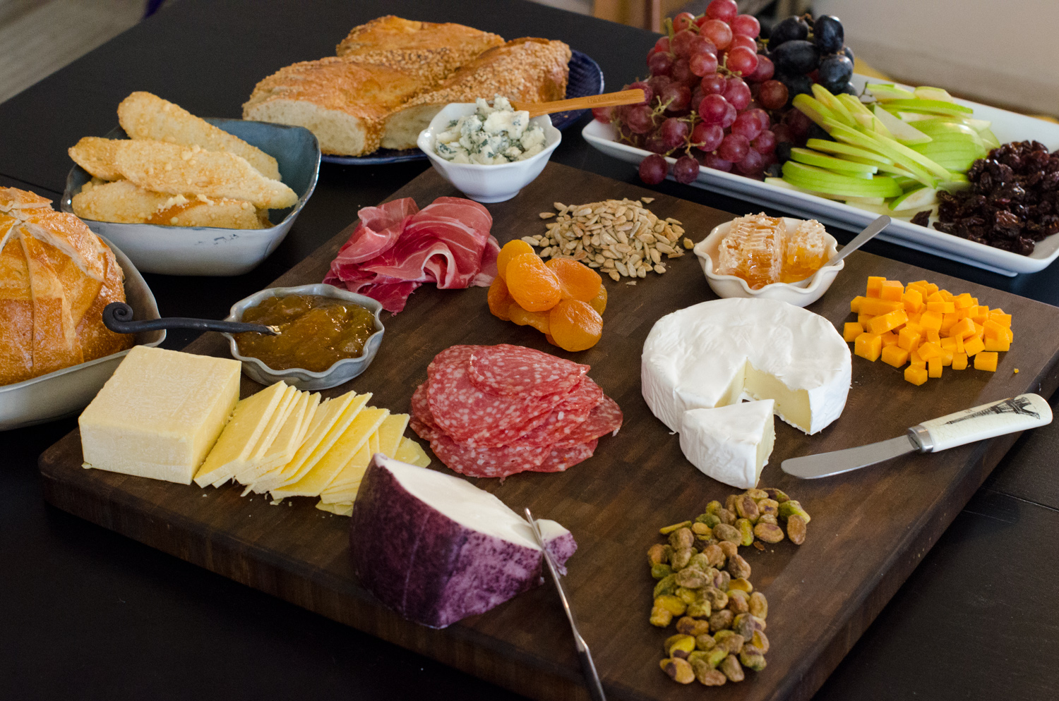 How to Curate a Cheese Plate from ChefSarahElizabeth.com