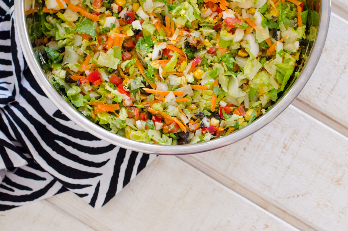 The Big Reset Salad recipe from ChefSarahElizabeth.com