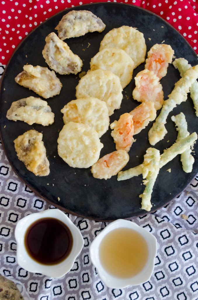 vegetable tempura recipe from ChefSarahElizabeth.com