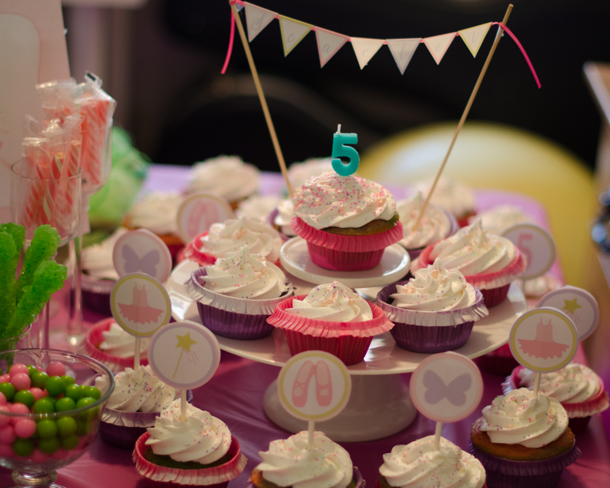 Fairy Ballerina Birthday Party from ChefSarahElizabeth.com