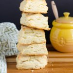 Flaky Butter Biscuits recipe from ChefSarahElizabeth.com