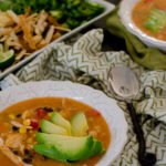 Chicken Tortilla Soup recipe from ChefSarahElizabeth.com