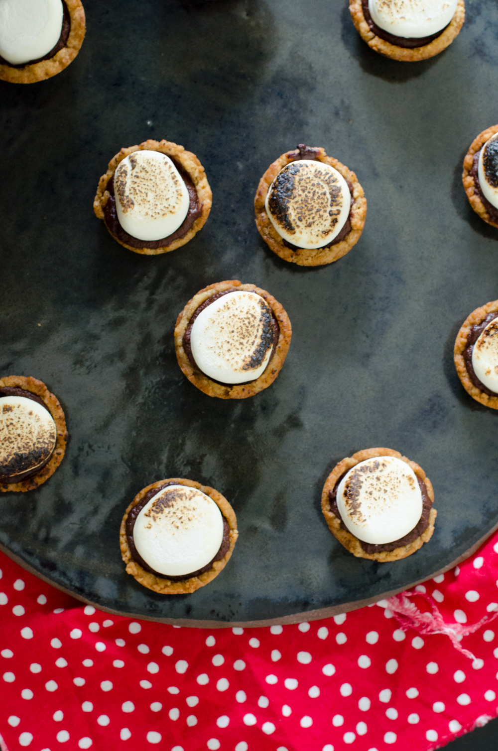 S'mores Cookie Cups recipe from ChefSarahElizabeth.com
